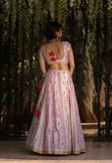 Pink Panelled Gota LehengaIMG_0437 copy